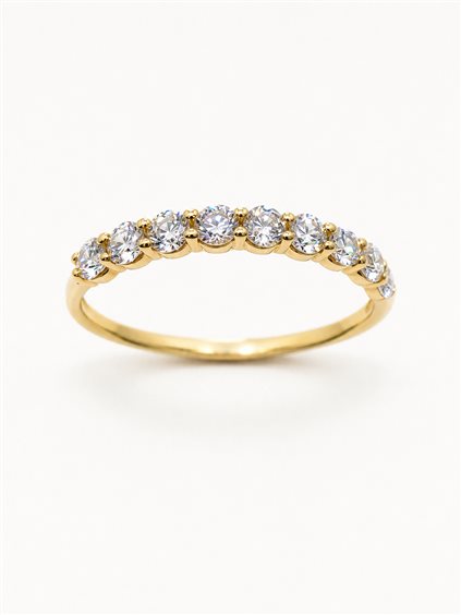 Anello Vidali Gioielli Donna in Oro giallo Zircone ANOR-93-34 - ANOR-93-34